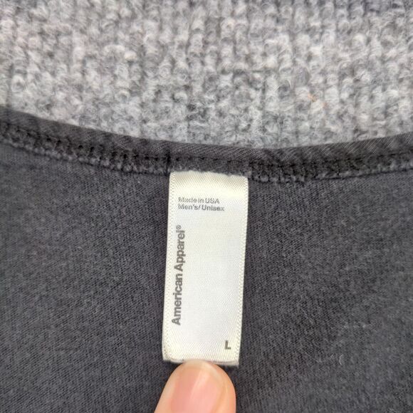 American Apparel Men's Sigma Alpha Epsilon Graphic Tank Top Black Large - Picture 9 of 13